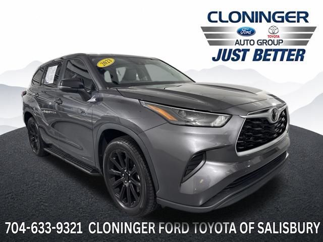Magnetic Gray Metallic 2023 Toyota Highlander SUV / Crossover Front-Wheel Drive 8-Speed Automatic