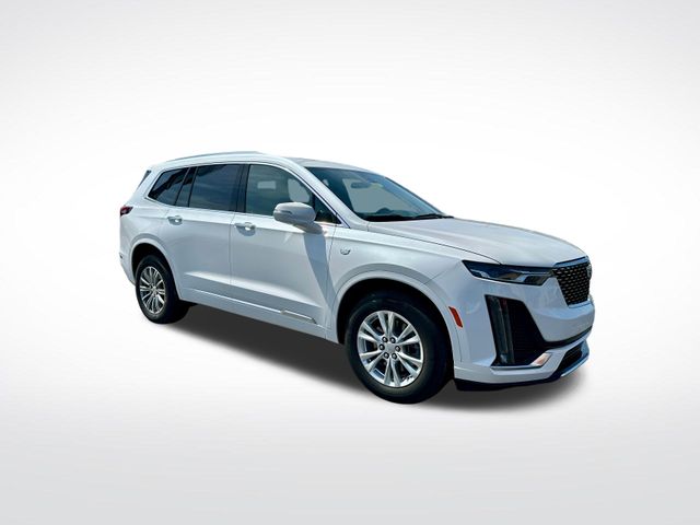 Crystal White 2024 Cadillac XT6 SUV / Crossover Four-Wheel Drive 9-Speed Automatic