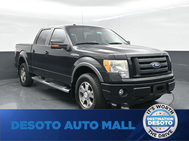Sterling Gray Metallic 2010 Ford F-150 FX4 SuperCrew 4WD Pickup Truck Four-Wheel Drive 6-Speed Automatic