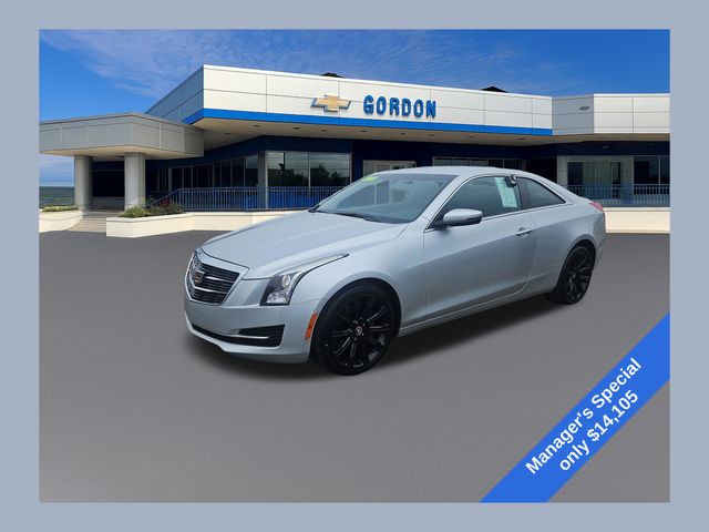 Radiant Silver Metallic 2016 Cadillac ATS Coupe 2.0T AWD Coupe All-Wheel Drive 8-Speed Automatic