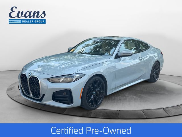 Brooklyn Gray Metallic 2026 BMW 4 Series Coupe All-Wheel Drive 8-Speed Automatic