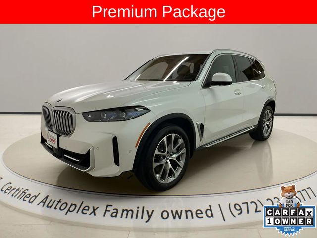 White Metallic 2026 BMW X5 xDrive40i SUV / Crossover All-Wheel Drive 8-Speed Automatic