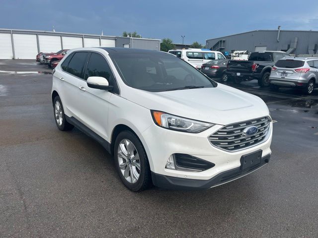 Used 2020 White Ford Titanium image 3