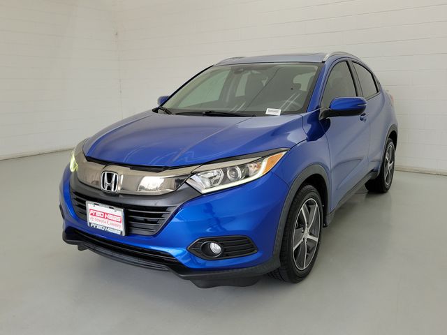 Blue 2022 Honda HR-V SUV / Crossover Front-Wheel Drive Continuously Variable Transmission
