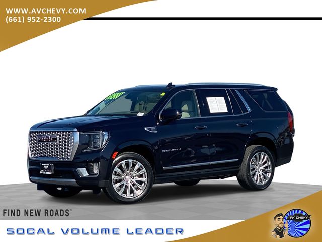 Midnight Blue Metallic 2023 GMC Yukon Denali 4WD SUV / Crossover Four-Wheel Drive