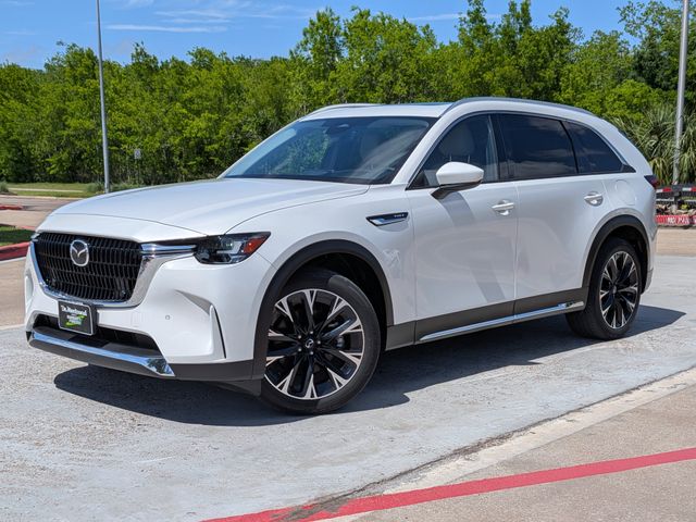 Rhodium White Premium 2024 Mazda CX-90 PHEV Premium AWD SUV / Crossover All-Wheel Drive 8-Speed Automatic