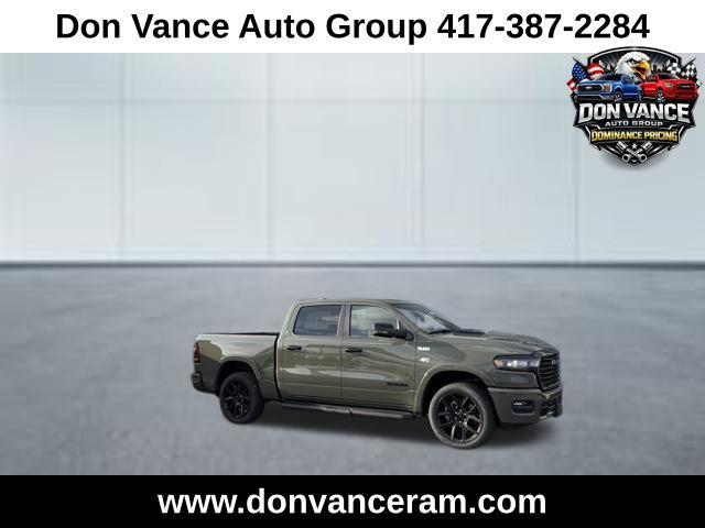 Canyon Lake 2026 RAM 1500 Laramie Crew Cab 4WD Pickup Truck Four-Wheel Drive 8-Speed Automatic