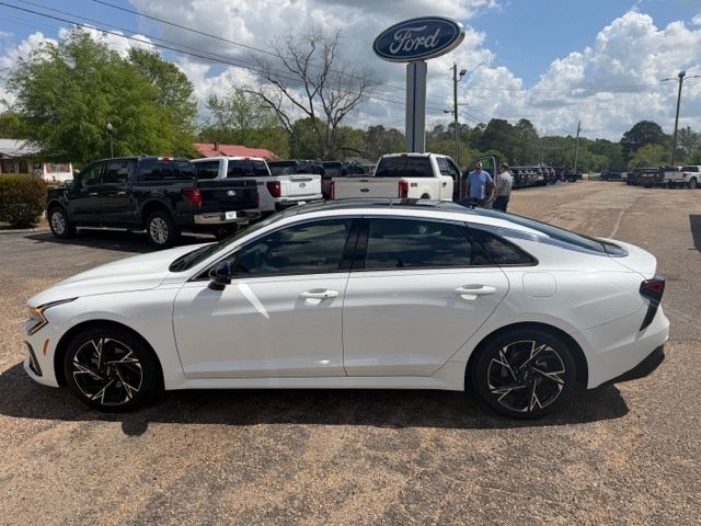 Snow White Pearl 2025 Kia K5 GT-Line FWD Sedan Front-Wheel Drive 8-Speed Automatic