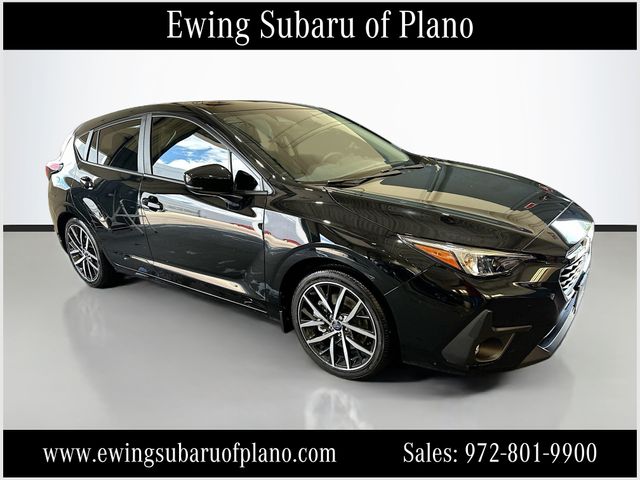 Crystal Black Silica 2026 Subaru Impreza Sport AWD Wagon All-Wheel Drive Continuously Variable Transmission