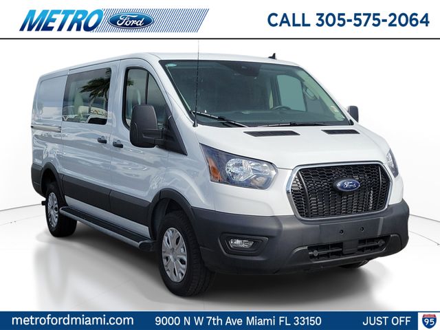 Oxford White 2025 Ford Transit Cargo Van Rear-Wheel Drive