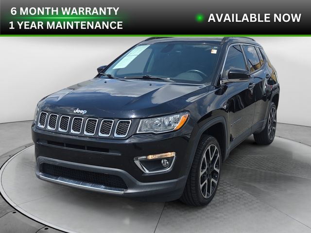Diamond Black 2017 Jeep Compass SUV / Crossover Four-Wheel Drive 9-Speed Automatic