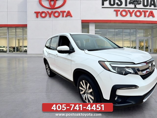 White 2020 Honda Pilot EX-L AWD SUV / Crossover All-Wheel Drive 6-Speed Automatic