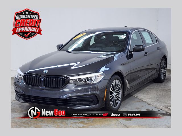Gray (Dark Graphite Metallic) 2019 BMW 5 Series Sedan All-Wheel Drive 8-Speed Automatic