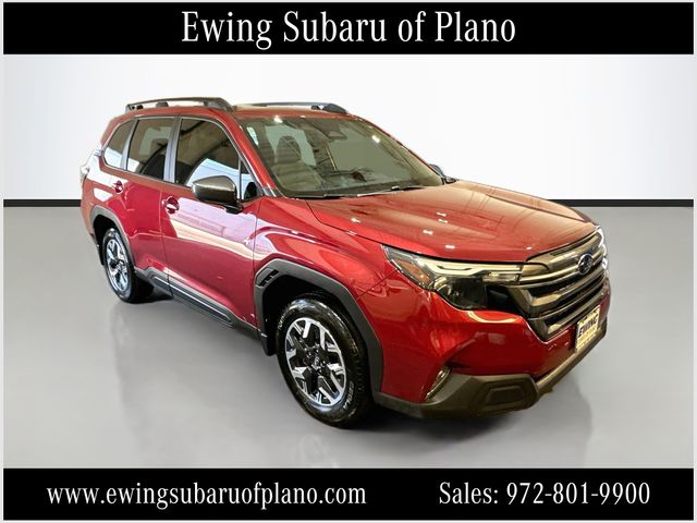 Crimson Red Pearl 2026 Subaru Forester SUV / Crossover All-Wheel Drive Continuously Variable Transmission