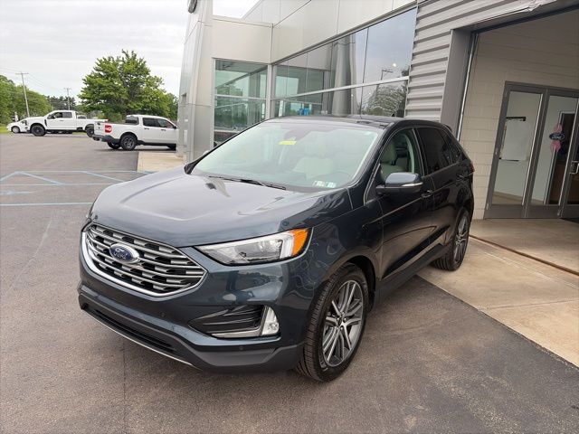2024 Ford Edge Titanium Blue at Luther Ford