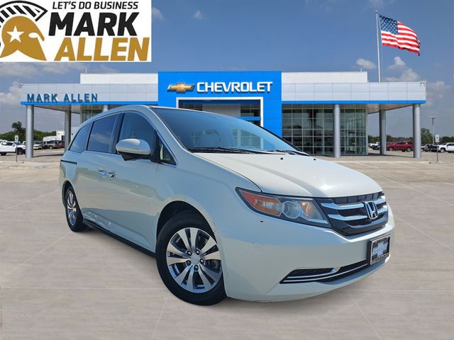 White Diamond Pearl 2016 Honda Odyssey EX-L FWD Minivan Front-Wheel Drive 6-Speed Automatic