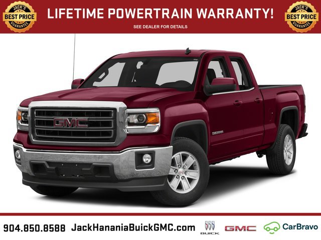 Summit White 2015 GMC Sierra 1500 Pickup Truck Four-Wheel Drive 6-Speed Automatic Overdrive