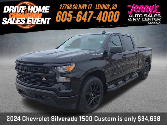 2024 Chevrolet Silverado 1500 Custom Crew Cab 4WD