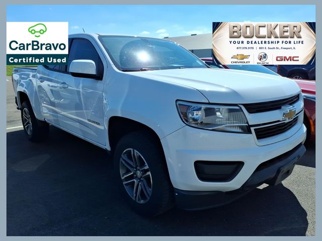 Summit White 2020 Chevrolet Colorado Pickup Truck Four-Wheel Drive 8-Speed Automatic