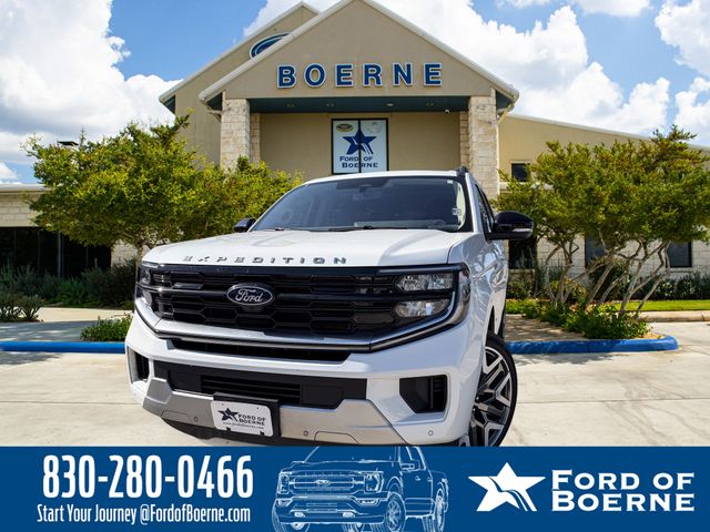 Star White Metallic Tri-Coat 2025 Ford Expedition SUV / Crossover Four-Wheel Drive Automatic