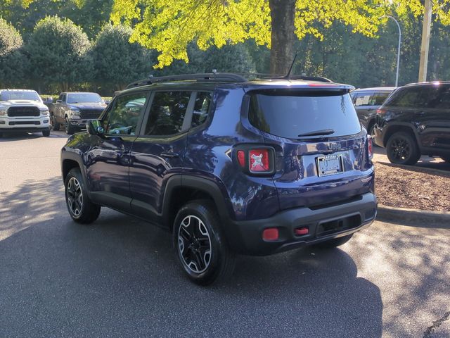 Used 2017 Blue Jeep Trailhawk image 3