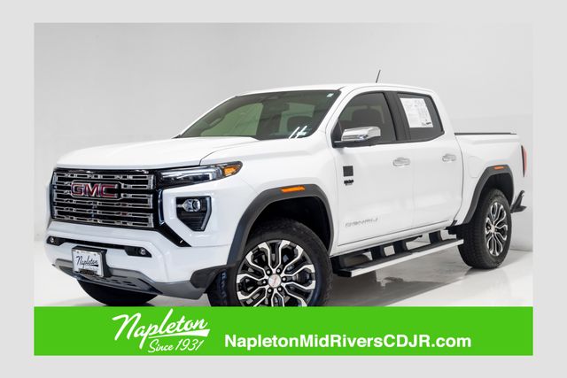 Summit White 2024 GMC Canyon Pickup Truck Four-Wheel Drive 8-Speed Automatic