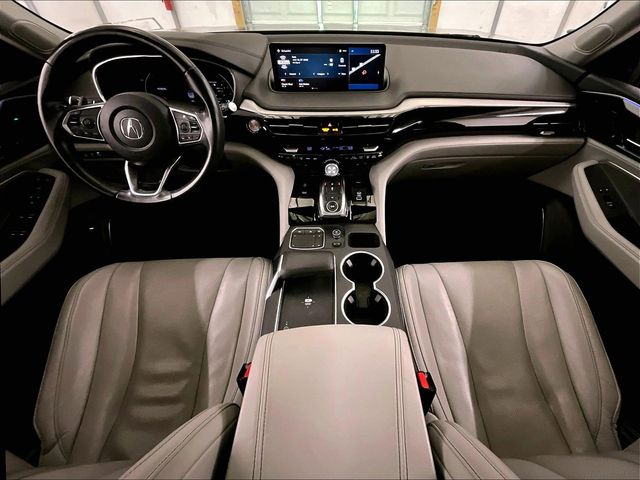 2022 Acura MDX Technology Blue at Spitzer Acura