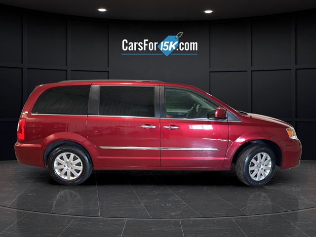 Used 2016 Deep Cherry Red Crystal Pearlcoat Chrysler Touring image 8
