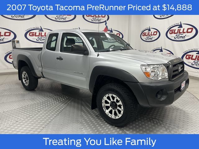 Silver Streak Mica 2007 Toyota Tacoma Pickup Truck Rear-Wheel Drive 5-Speed Manual Overdrive