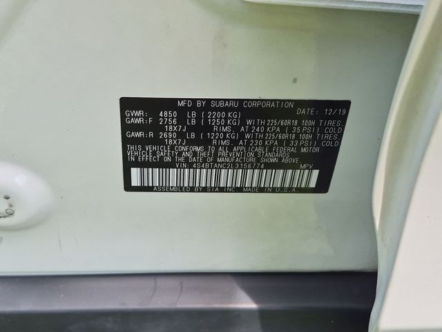 Used 2020 White Subaru Limited image 35
