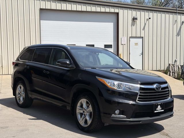 Attitude Black Metallic 2015 Toyota Highlander Limited AWD SUV / Crossover All-Wheel Drive 6-Speed Automatic Overdrive