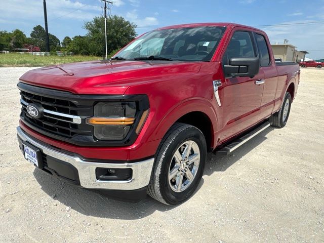 Rapid Red Metallic Tinted Clearcoat 2024 Ford F-150 Pickup Truck 4X2 Automatic