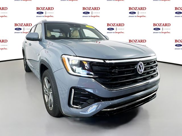 2024 Pure Gray Volkswagen Atlas Cross Sport 2.0T SEL R-Line AWD SUV