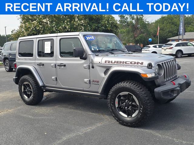 Billet Silver Metallic 2018 Jeep Wrangler SUV / Crossover Four-Wheel Drive 8-Speed Automatic