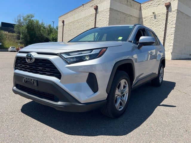 Silver Sky Metallic 2025 Toyota RAV4 SUV / Crossover All-Wheel Drive 8-Speed Automatic