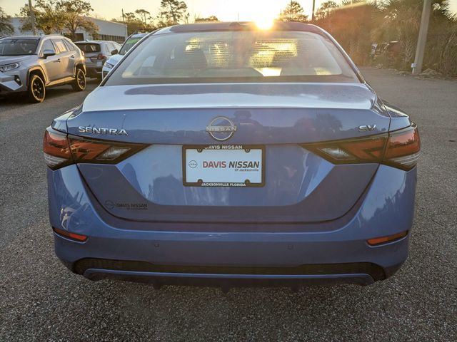 2024 Nissan Sentra SV Blue at Coastal Chevrolet Cadillac