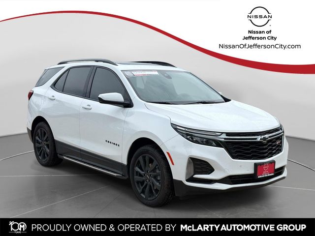 Summit White 2023 Chevrolet Equinox RS with 1RS AWD SUV / Crossover Four-Wheel Drive 6-Speed Automatic Overdrive