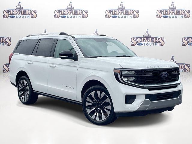 White Metallic 2025 Ford Expedition SUV / Crossover Four-Wheel Drive Automatic