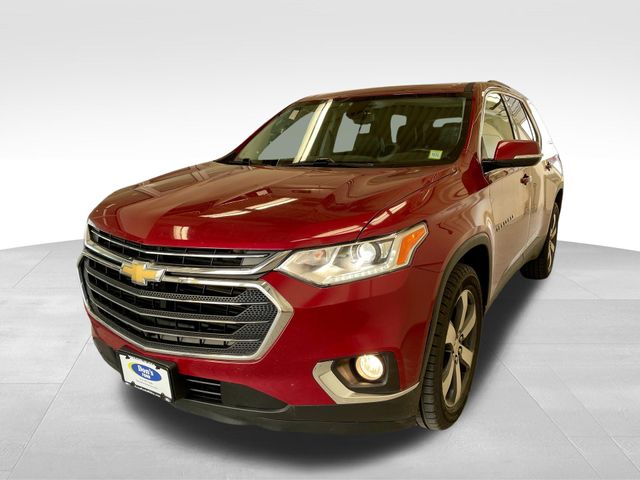 Cajun Red Tintcoat 2018 Chevrolet Traverse LT Leather AWD SUV / Crossover Four-Wheel Drive 9-Speed Automatic