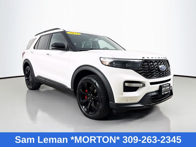 Oxford White 2020 Ford Explorer ST AWD SUV / Crossover All-Wheel Drive Automatic