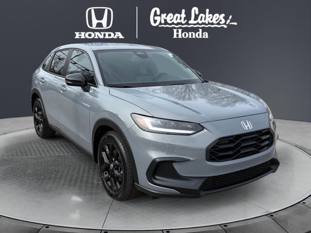 Urban Gray Pearl 2023 Honda HR-V Sport AWD SUV / Crossover All-Wheel Drive Continuously Variable Transmission