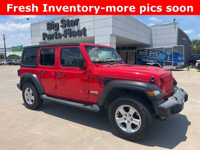 2019 Jeep Wrangler Unlimited Sport Red at Emmons Autoplex