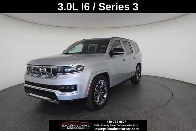 Silver Zynith 2023 Jeep Grand Wagoneer SUV / Crossover Four-Wheel Drive 8-Speed Automatic