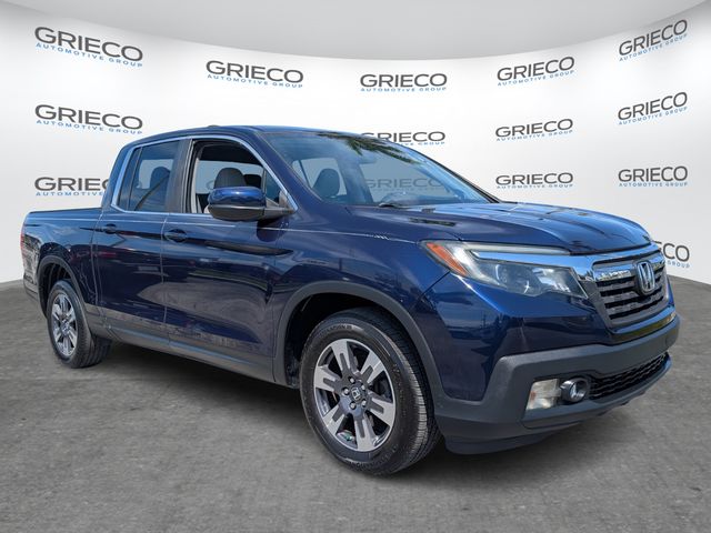 Black (Obsidian Blue Pearl) 2018 Honda Ridgeline RTL Pickup Truck Front-Wheel Drive 6-Speed Automatic