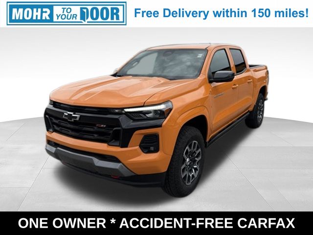 Orange 2025 Chevrolet Colorado Pickup Truck Four-Wheel Drive 8-Speed Automatic