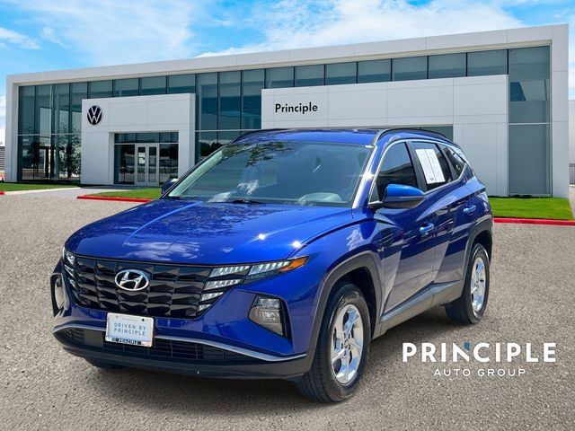 Intense Blue 2023 Hyundai Tucson SUV / Crossover All-Wheel Drive 8-Speed Automatic