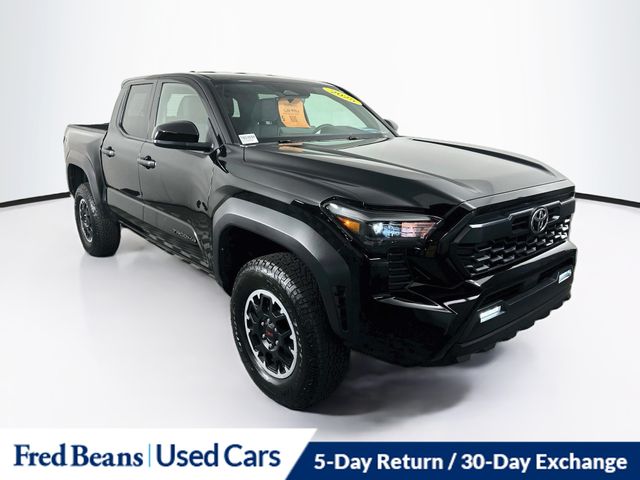 Black 2025 Toyota Tacoma Pickup Truck Four-Wheel Drive 8-Speed Automatic