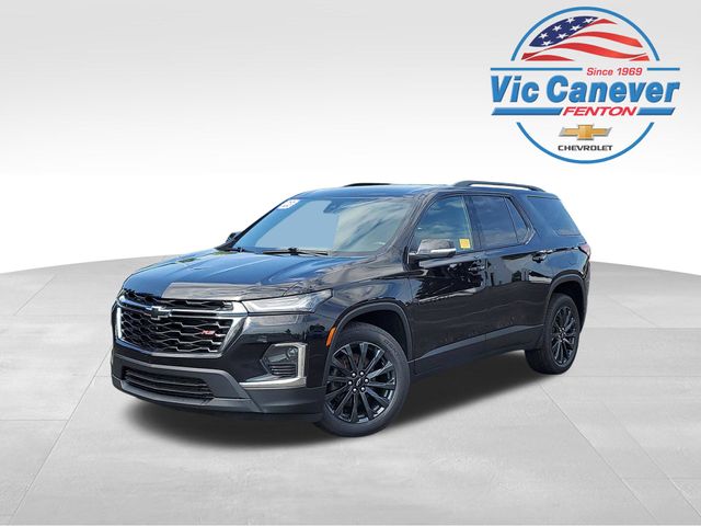 Mosaic Black Metallic 2023 Chevrolet Traverse SUV / Crossover Four-Wheel Drive 9-Speed Automatic