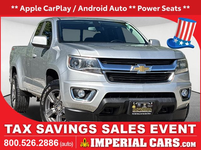Silver Ice Metallic 2017 Chevrolet Colorado Pickup Truck Four-Wheel Drive 8-Speed Automatic