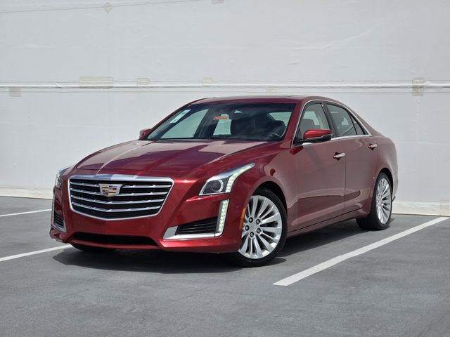 Red 2017 Cadillac CTS 3.6L Premium Luxury AWD Sedan All-Wheel Drive 8-Speed Automatic